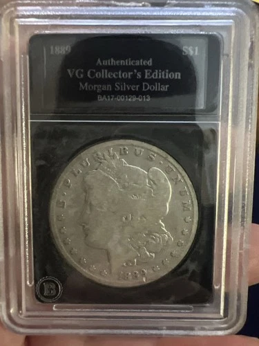 1889 Morgan Silver Dollar VG