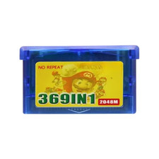 369-in-1 GBA 32-Bit Game Cartridge for GBA/GBA SP/NDS - English Retro Games