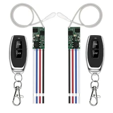 433MHz Universal Wireless RF Remote Control Switch DC 6V 12V 24V 1CH Channel ...