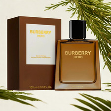 Burberry Hero 3.3 oz EDP Cologne for Men Brand New In Box