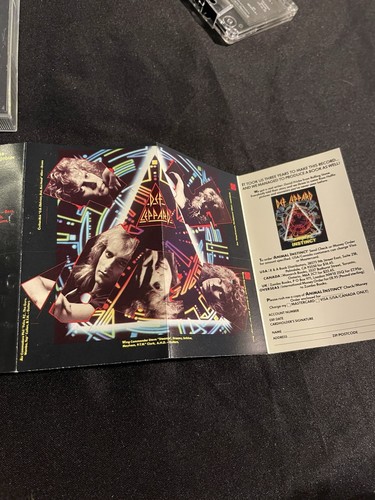 Hysterie von Def Leppard Kassette Aug 1987 Mercury Pour Some Sugar Love Bites - Bild 13 von 13