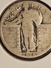 1928 Standing Liberty Quarter 90% Silver Better Date Fine F Early U.S. Coin — photo 2