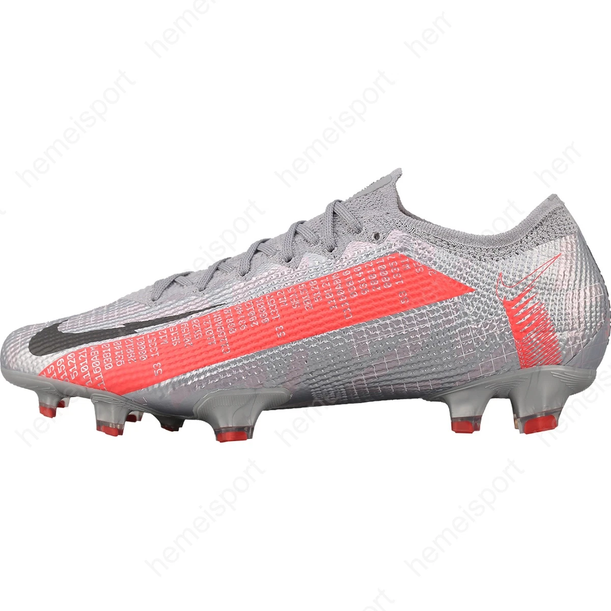 Nike Mercurial Vapor 13 Elite FG Metallic Grey Crimson for Sale
