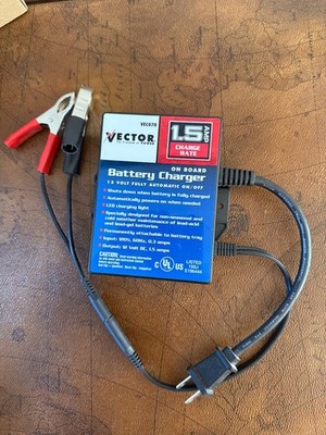 Vector 1.5 amp battery charger