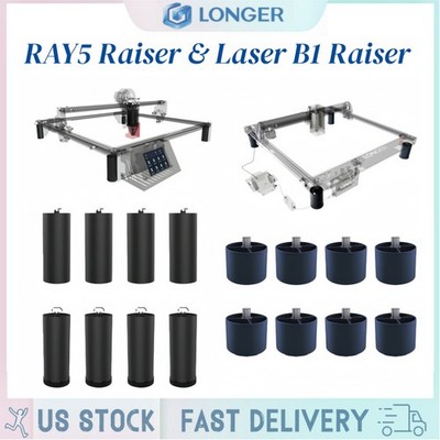 LONGER 8Pcs B1 Laser/RAY5 Laser Engraver Raiser Raised Footpads 50MM&60MM NEW