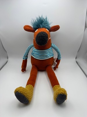 Le Moulin Roty Les Schmouks Pidou Monster plush Soft Toy Wyestyles - France