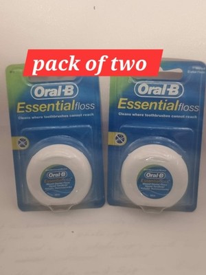 Oral B Essential Zahnseide 50m (2er Pack) B87/B.BH/B.DD/3