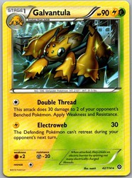 Galvantula 42/114 XY - Steam Siege Rare