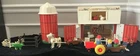 Vintage Fisher Price Play Family Little People Farm Set And Accessories