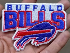 Buffalo Bills NFL Team Logo Iron On Patch - Sew Patch - Embroidered Patch 3.5"