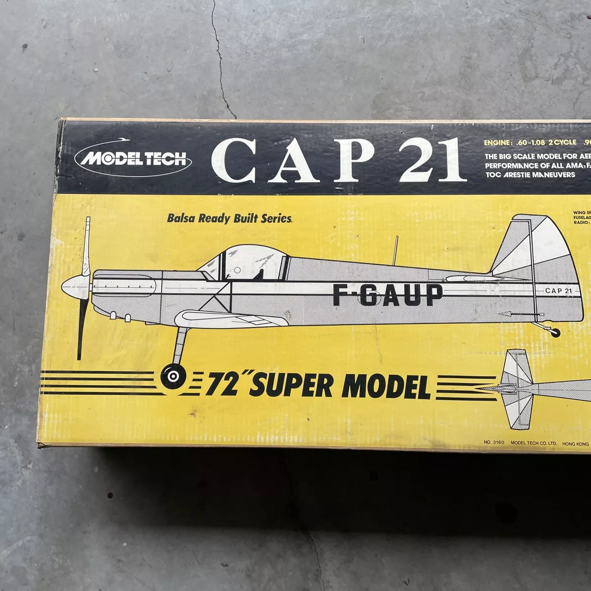 Vintage Model Tech Cap 21 72 Super Model Number 3160 eBay