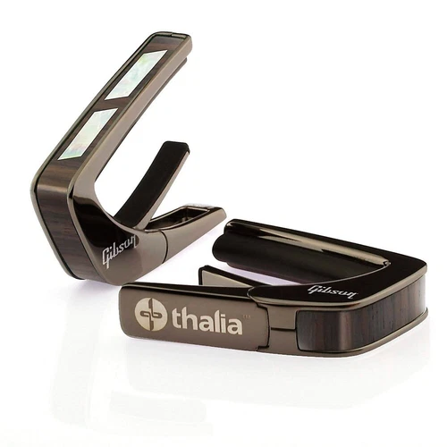 Thalia x Gibson Guitar Black Chrome Capo Split Parallelogram RSW