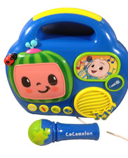 Cocomelon Singalong Boombox with Microphone Electronic Learning Toy