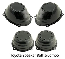 Toyota 5-1/4”/6-1/2 & 6x 9 combo Speaker Protector Baffle increase sound quality