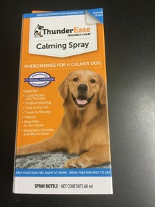 thunderease calming spray for dogs