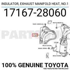 Toyota 17167 28060