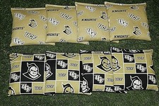 Cornhole Bean Bags Set of 8 ACA Regulation Bags UCF KNIGHTS