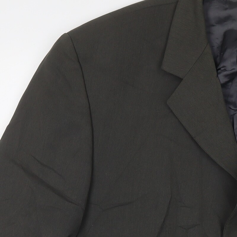 Debenhams Mens Green Viscose Jacket Suit Jacket Size 44 Regular image 6