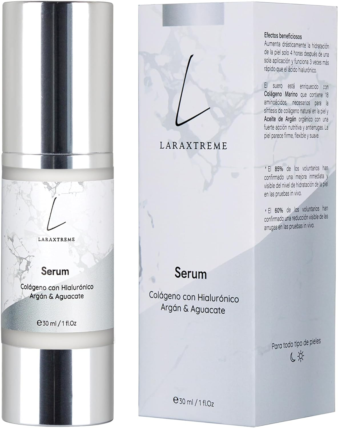 Siero ACIDO IALURONICO Viso E COLLAGENE Viso - Siero Viso Acido Ialuronico - Cre