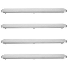  4pcs Blind Boards Tactile Paving Tiles Pad Stainless Steel Tactile Board