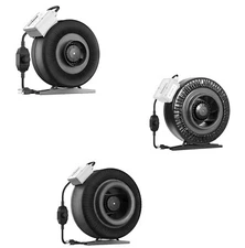 VIVOSUN 4/6/8 Inline Duct Ventilation Fan Variable Speed Control 203/440/740 CFM