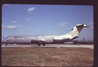 Dupe 35mm airline slide Aeropostal DC-9-50 N673MC