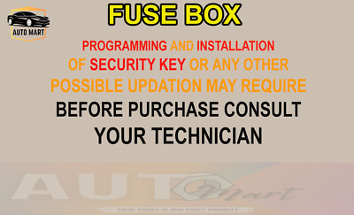 MITSUBISHI FUSO CANTER FB FE FG 4P10 BODY CONTROL MODULE FUSE BOX