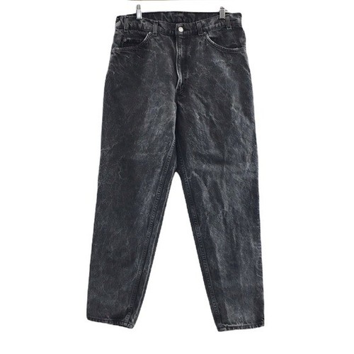 Levis Vintage 80s Black Acid Wash 