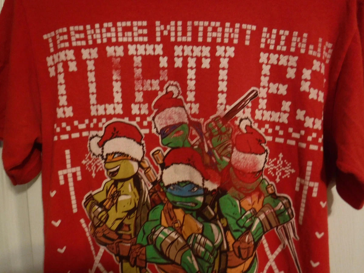 Teenage Mutant Ninja Turtles Ugly Christmas Sweater Men's T-Shirt