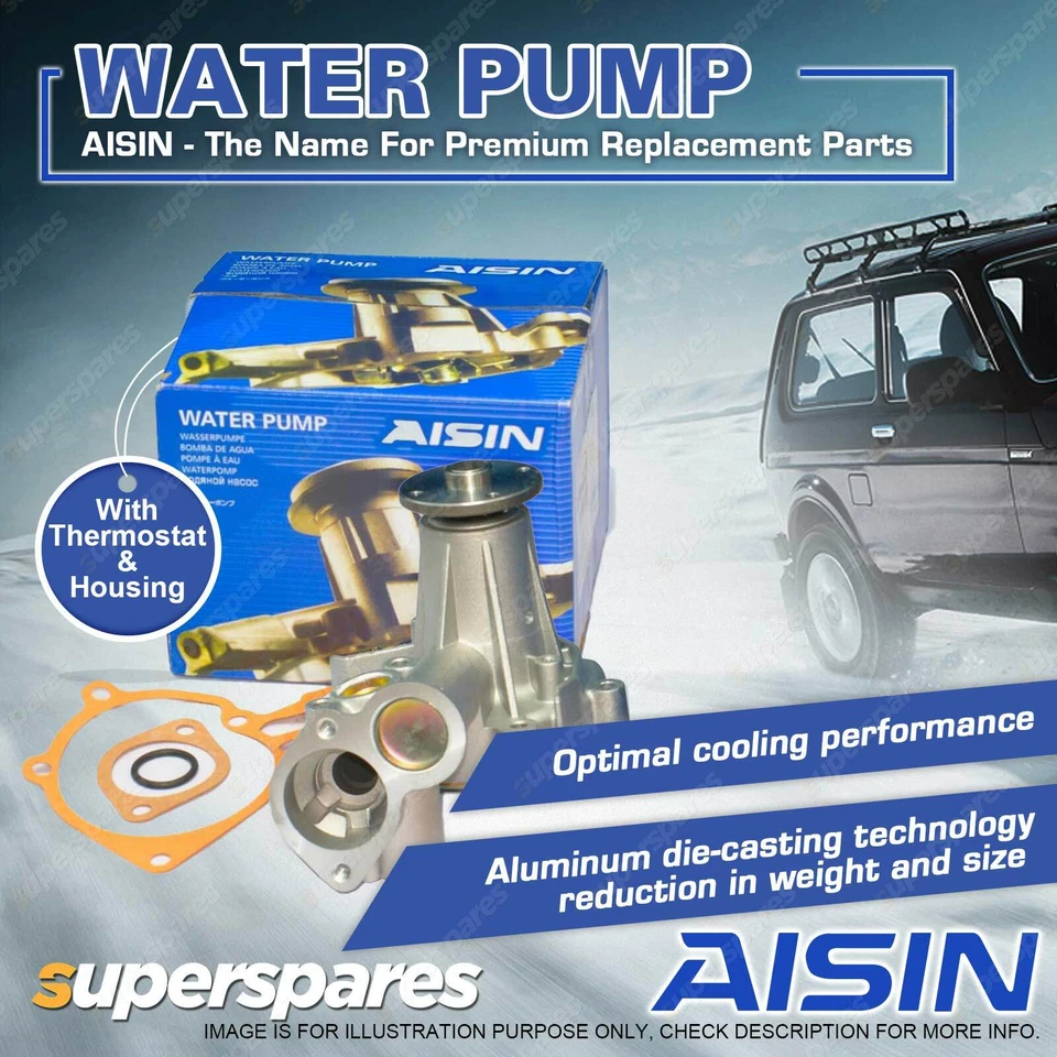 Aisin Water Pump for HSV Clubsport VE LS2 VF LS3 LSA Grange WM WL 6.0L 6.2L