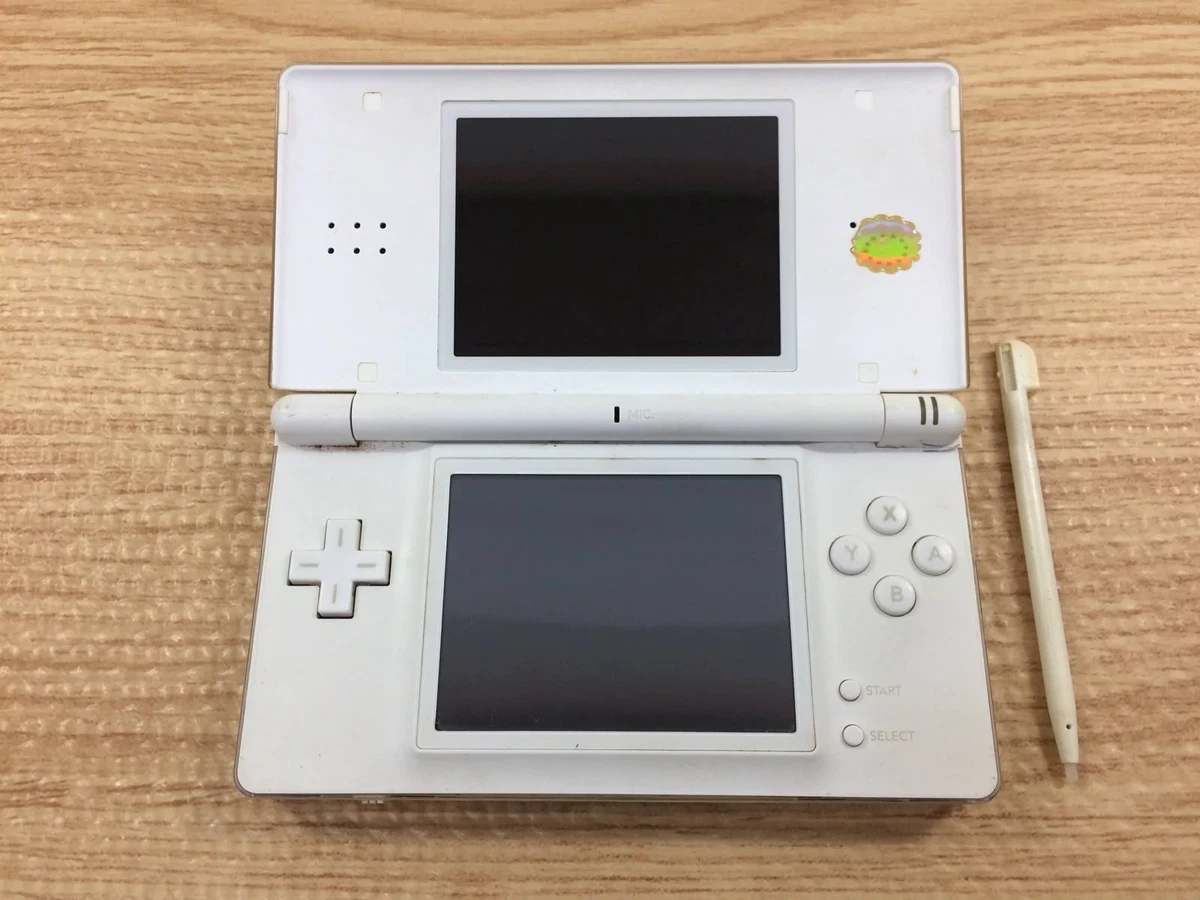 lb2006 Plz Read Item Condi Nintendo DS Lite Crystal White Console