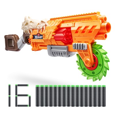 XSHOT Insanity HorrorFire Doomsday by Zuru with 16 Darts, DAMAGED PACKAGING