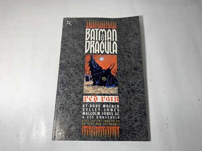 BATMAN & DRACULA RED RAIN / DC COMICS / HANDSIGNIERT VON KELLEY JONES SIGNED