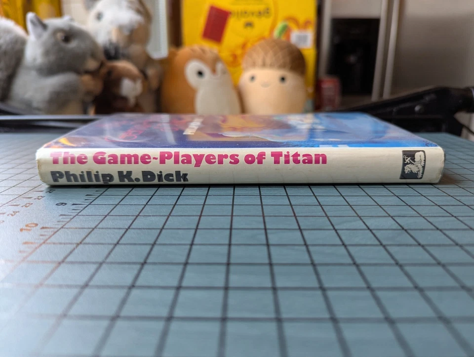 1st HC Edition PKD The Game-Players of Titan HC Philip K Dick UK White Lion 1974 - Image 3 of 4