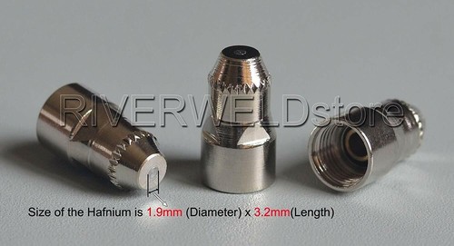 P-80 Panasonic Plasmaschneider Schneiden Verbrauchsmaterial KIT Plasma Spitze 1,5 100Amp 70 Stück - Bild 4 von 6