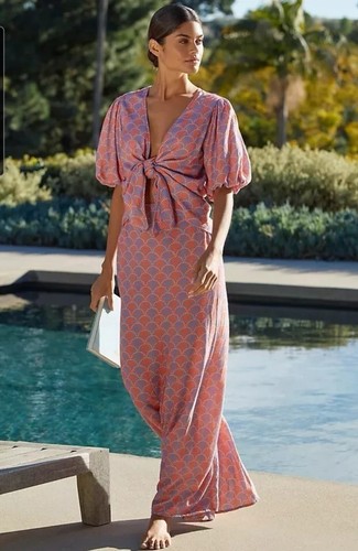 NWT Anthropologie Beach Riot Linen Blend Marta Dress Siren Shells Size ...