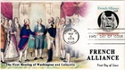 AO-1753, 1978, French Alliance, Add-on Cachet, First Day Cover, Standard Postmar