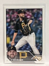#75 JT Brubaker Pittsburgh Pirates 2023 Topps Series One Baseball Card