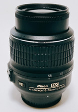 Near Mint Nikon DX AF-S Nikkor 18-55mm f/3.5 5.6 VR G Zoom Lens w/ Filter 9896