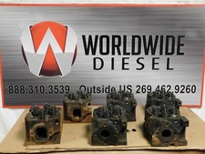 Mercedes Om460 Cylinder Heads. Set Of 6. Part 457-18. Stock Pt 1409