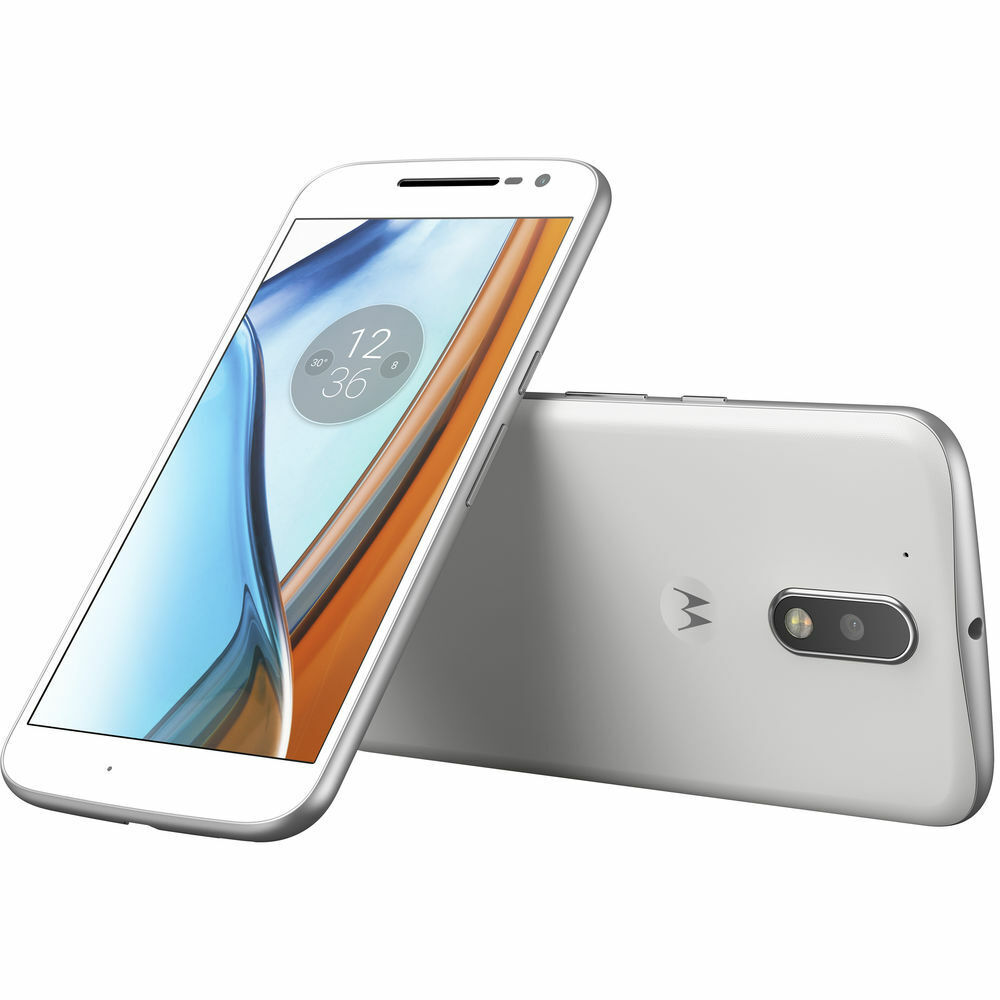  Moto G Plus (4th Gen.) Unlocked - White - 64GB - U.S. Warranty  : Everything Else