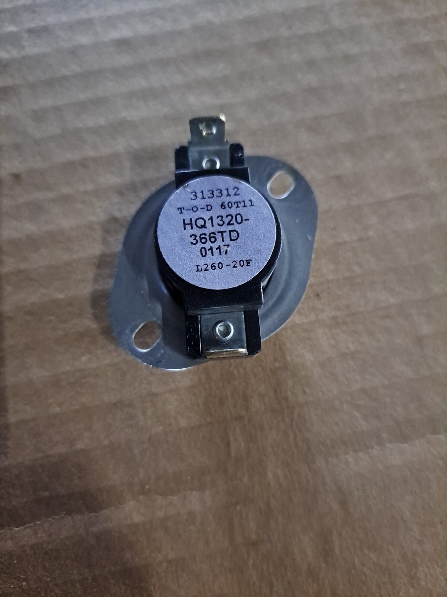 HQ1320-366TD / 313312 Therm-O-Disc T-O-D60T11 L260-20F Furnace