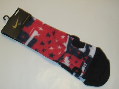 Nike Elite Basketball Crew Socks Stars Stripes Digital Ink Small (3Y-5Y) NEW!