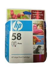 NEW GENUINE HP 58 PHOTO PRINTER INK CARTRIDGE SEALED - Expired 2009