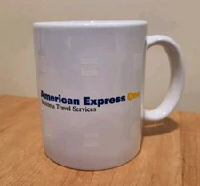 American Express One  COFFEE MUG  Business Travel Services   HTF AMEX  Promo