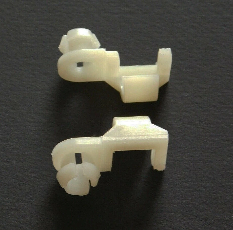 Chevy GMC C/K C1500 C2500 C3500 Silverado 1981-1998 clips de varilla de manija de puerta trasera Foto 2 de 3