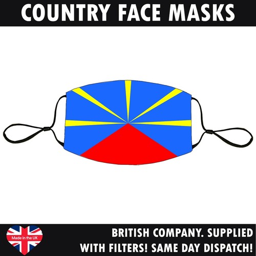 Lote de Máscara Facial Bandera Del País Reutilizable Lavable Transpirable Banderas Mundiales Hecho a Mano - Imagen 191 de 254
