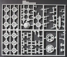 Dragon 1/35th Scale StuG  III Ausf. F - Parts Lot B from Kit No. 6033