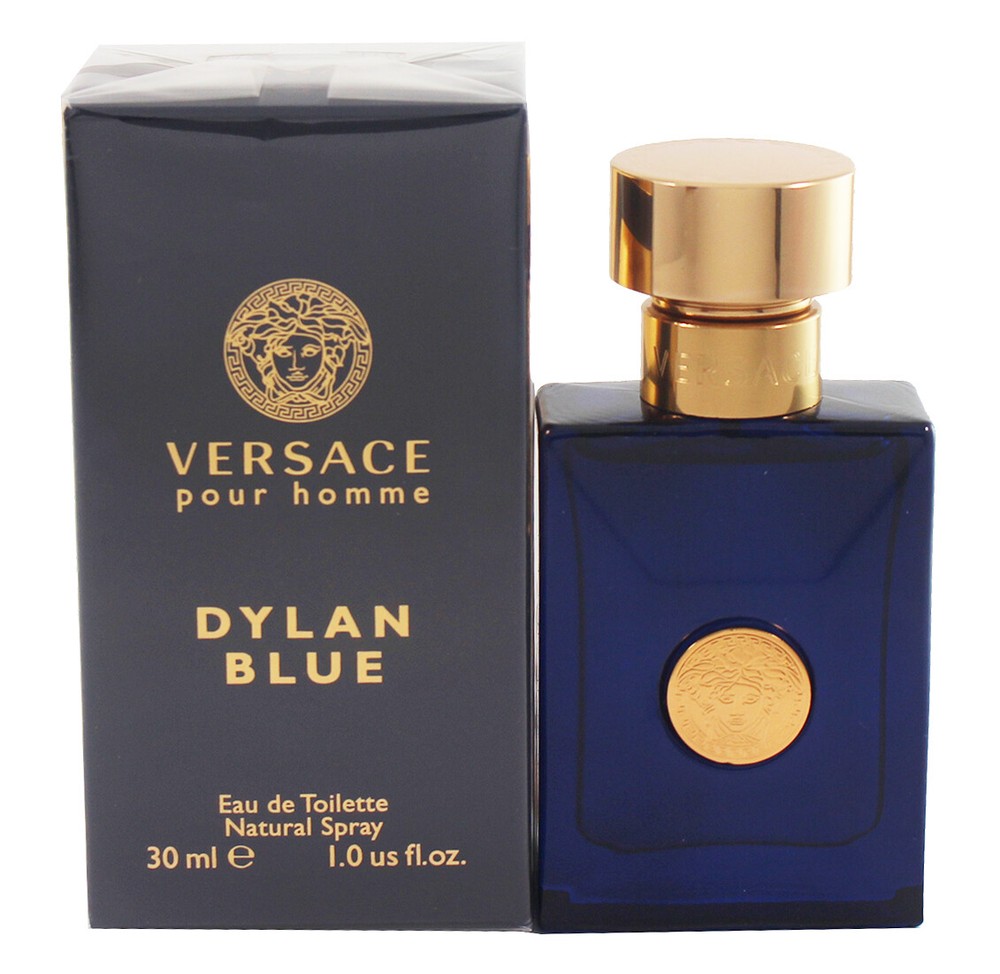 Versace Pour Homme Dylan Blue 1oz/30ml Edt Spray for Men New In Box