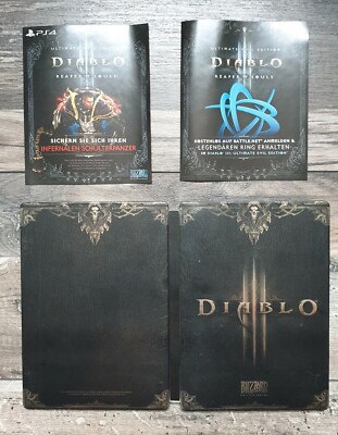 Diablo 3 Ultimate Evil Limited Special Steelbook Edition PS4